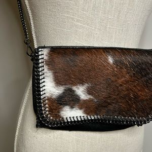 Cow Print Crossbody Bag